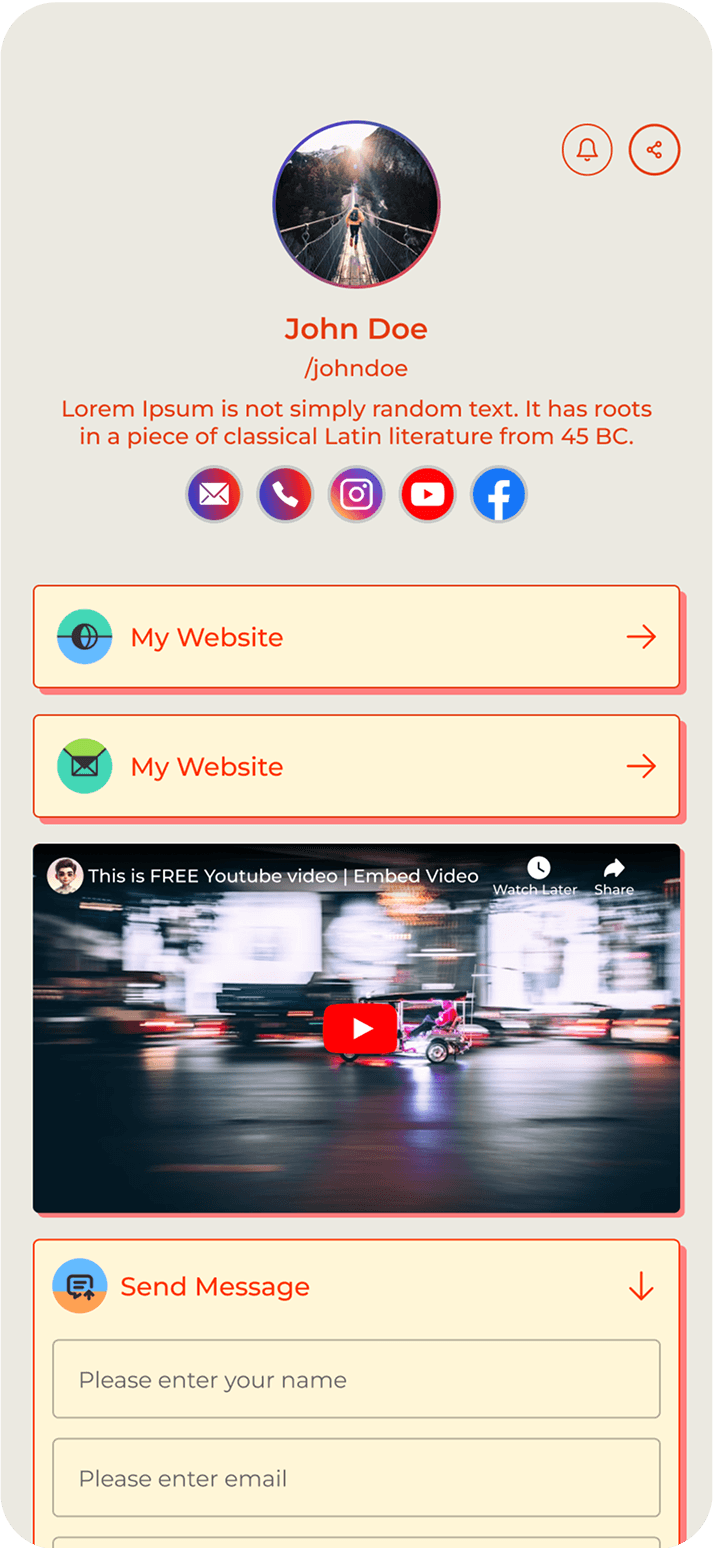 Mobile prototype 1