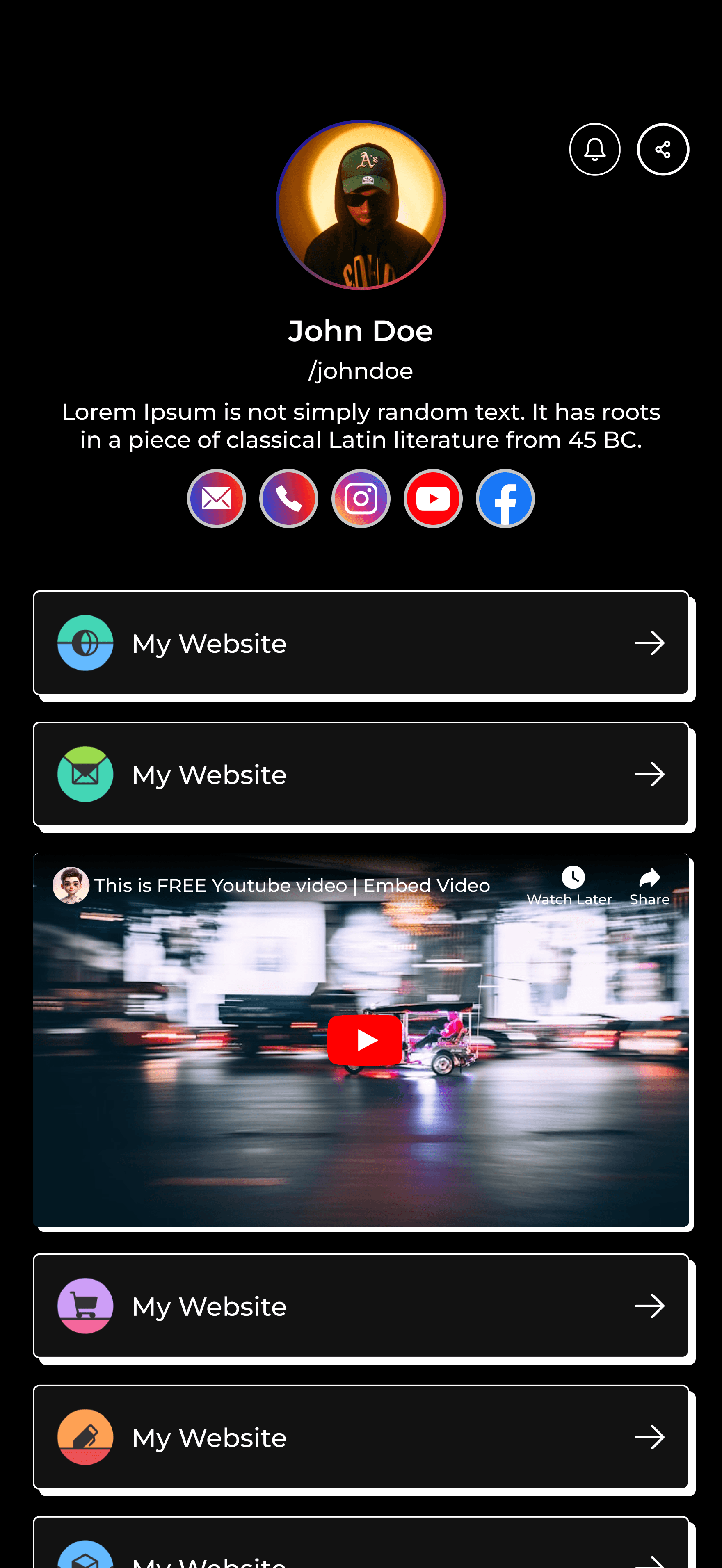 Mobile prototype 4