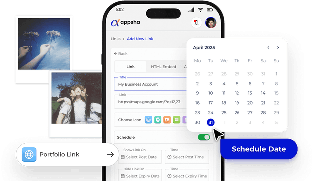 Add & Schedule Content