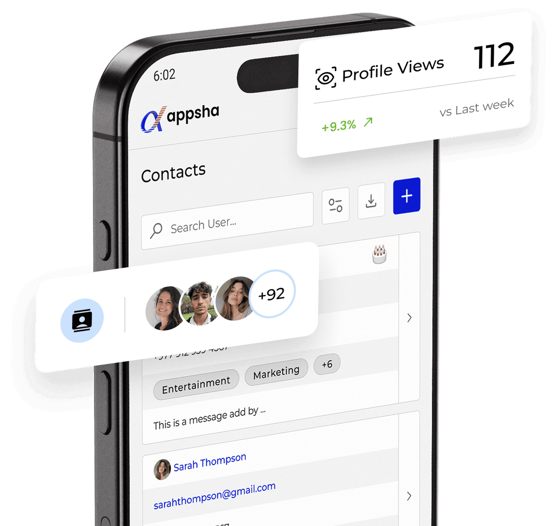 Built-in Profile CRM