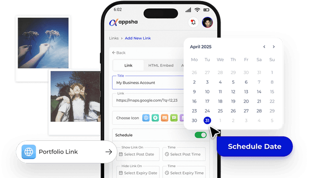 Add & Schedule Content