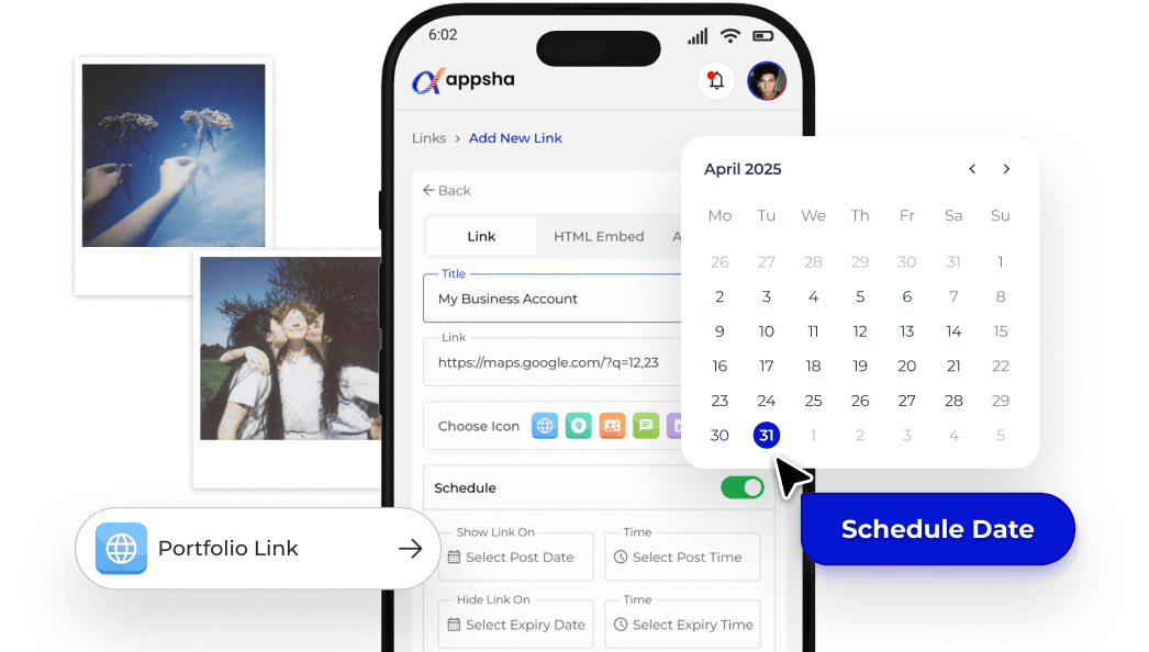 Add & Schedule Content